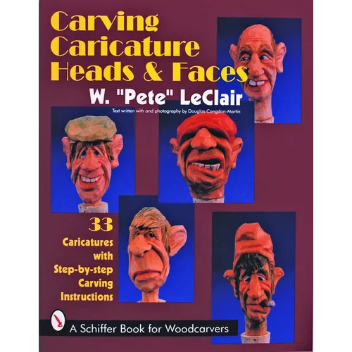 Carving Caricature Heads & Faces - Paperback