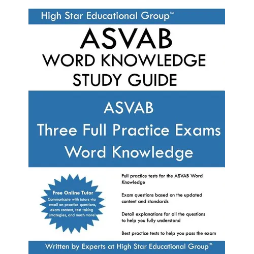 ASVAB Word Knowledge Study Guide: ASVAB Study Guide - Paperback