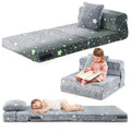 Kids Folding Sofa Bed Floor Mattress Glow in the Dark with Pillow