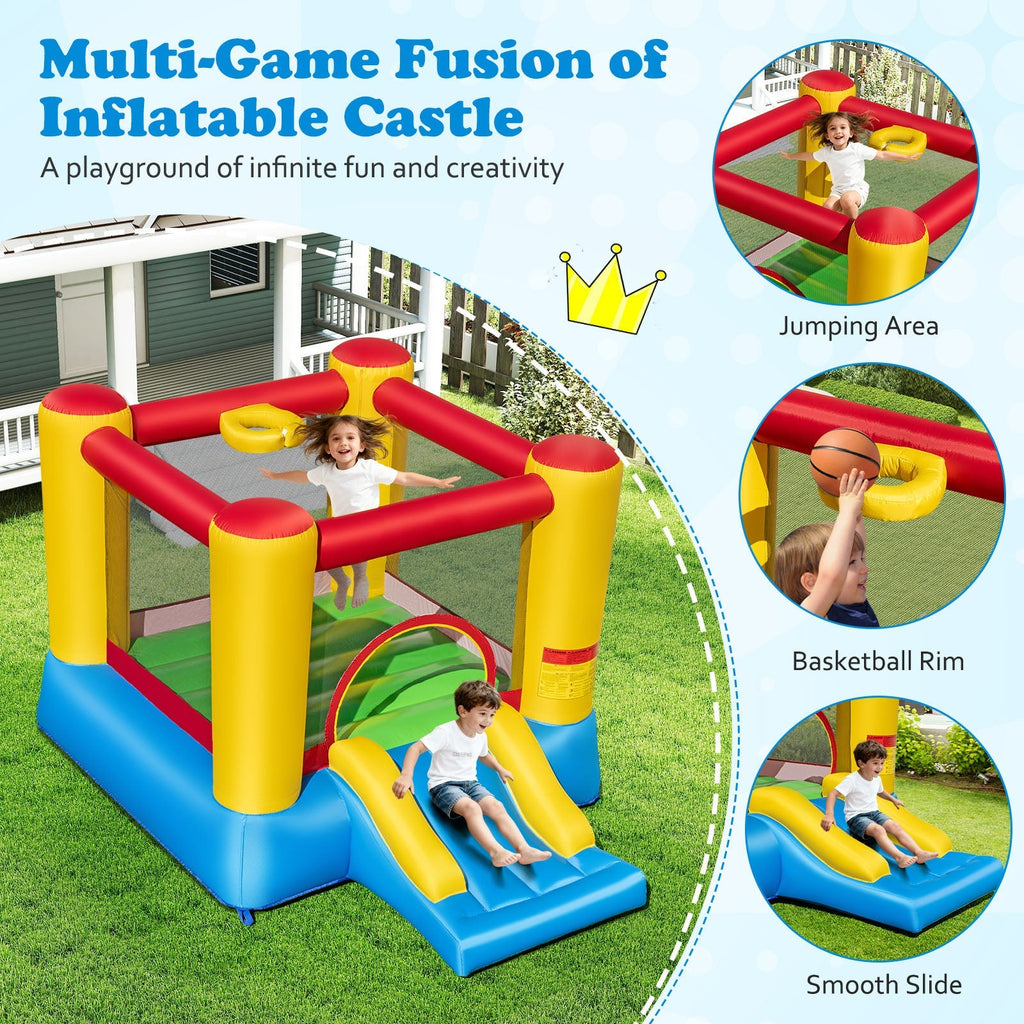 Kids Inflatable Jumping Bounce House without Blower