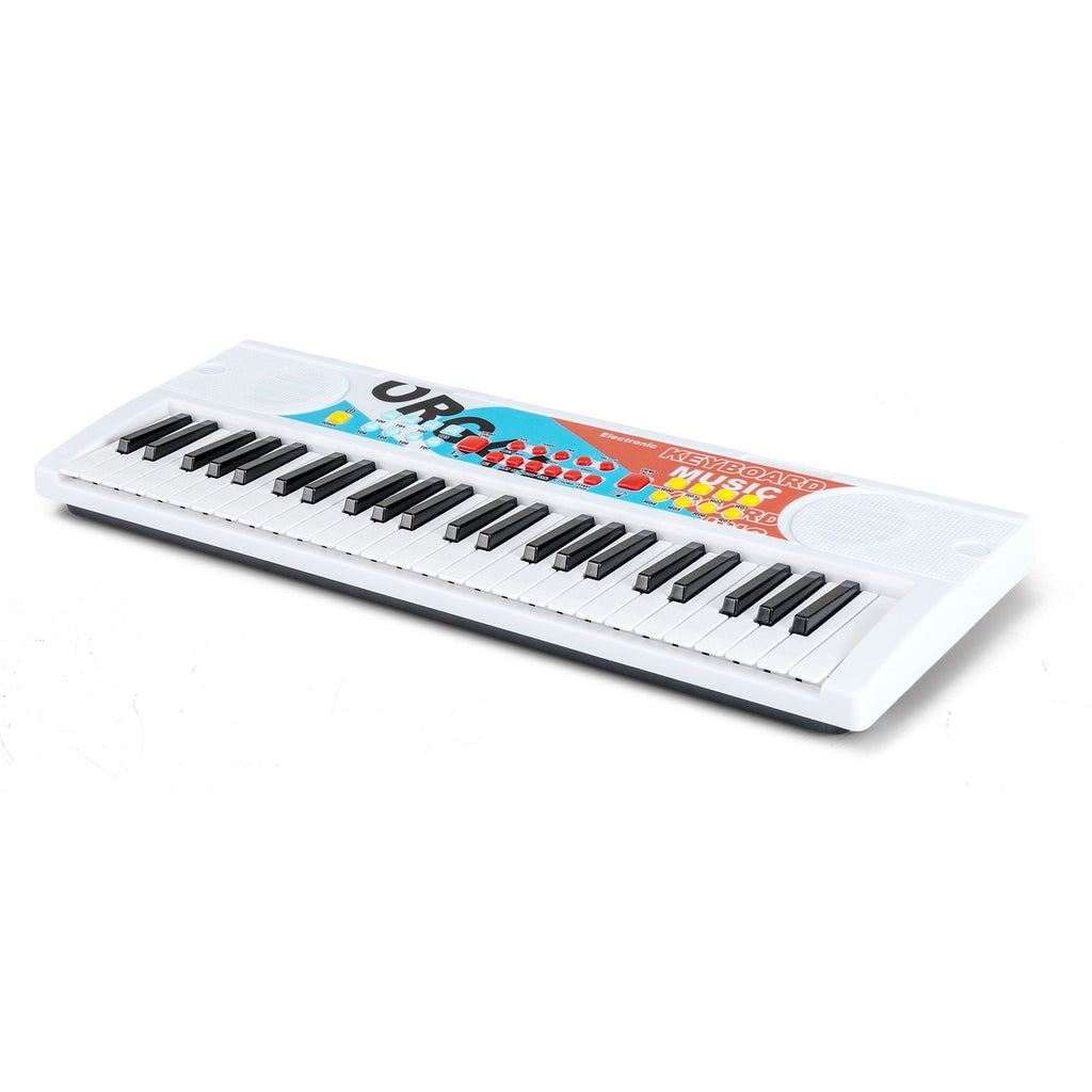 Kids Piano Keyboard 49 Keys Portable Electric Keyboard Piano with 8 Rhythms 8 Tones