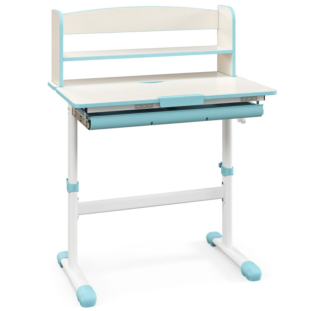 Height Adjustable Kids Study Desk with Tilt Desktop