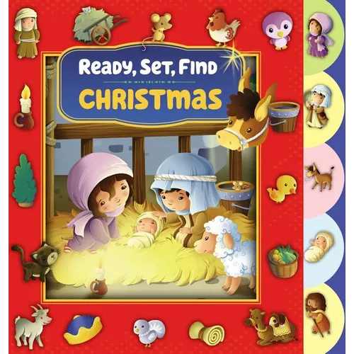 Ready, Set, Find Christmas - Board Book