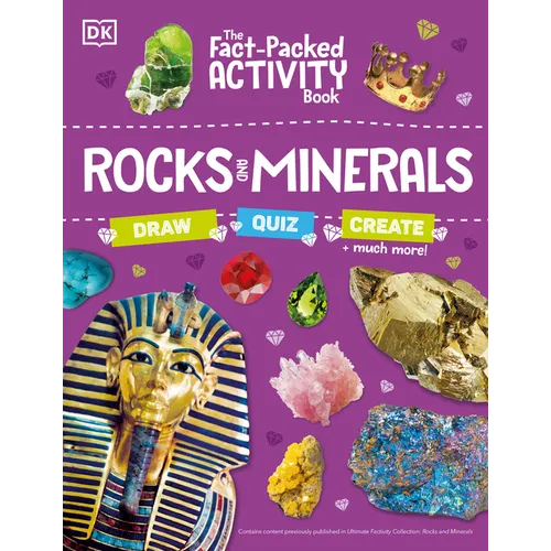The Fact-Packed Activity Book: Rocks and Minerals: With More Than 50 Activities, Puzzles, and More! - Paperback