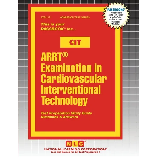 ARRT(R) Examination in Cardiovascular Interventional Technology (CIT) - Paperback