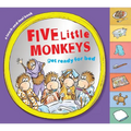 Five Little Monkeys Get Ready for Bed Touch-And-Feel Tabbed - Board Book