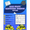 Learn Cursive Handwriting Workbook for Kids: Cursive Tracing Book 8.5" x 11", Trace and Practice Letters, Vowels, Words, Number, Sentences & Poem (5 i - Paperback