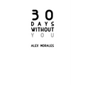 30 Days Without You - Paperback