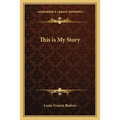 This is My Story - Paperback