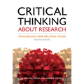 Critical Thinking about Research: Psychology and Related Fields - Paperback