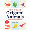 Fun & Easy Origami Animals: Full-Color Instructions for Beginners (Includes 20 Sheets of 6 Origami Paper) - Paperback