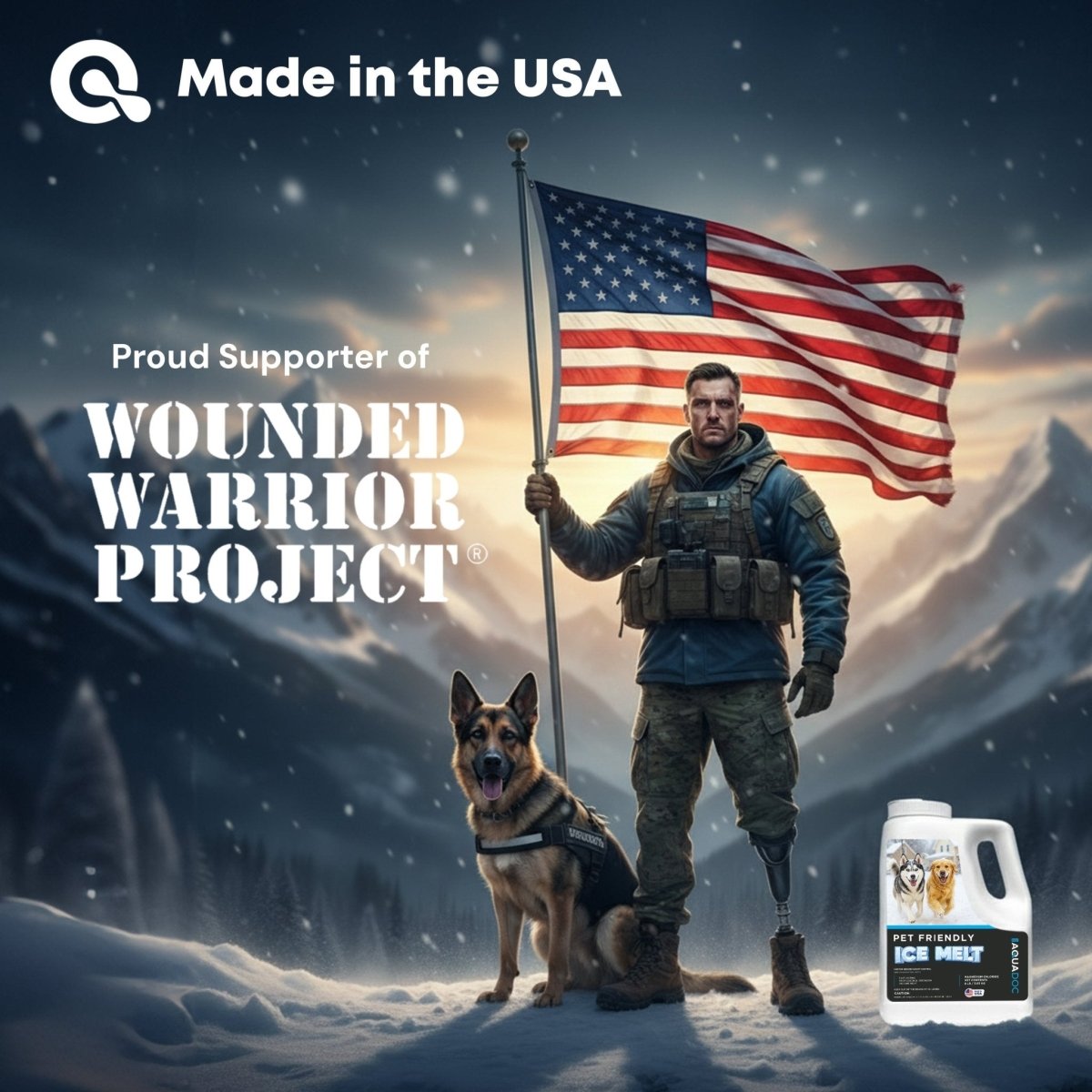 AquaDoc Pet Safe Ice Melt (Magnesium Chloride)