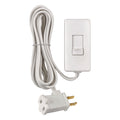 LAMP DIMMER PLUG IN WHT