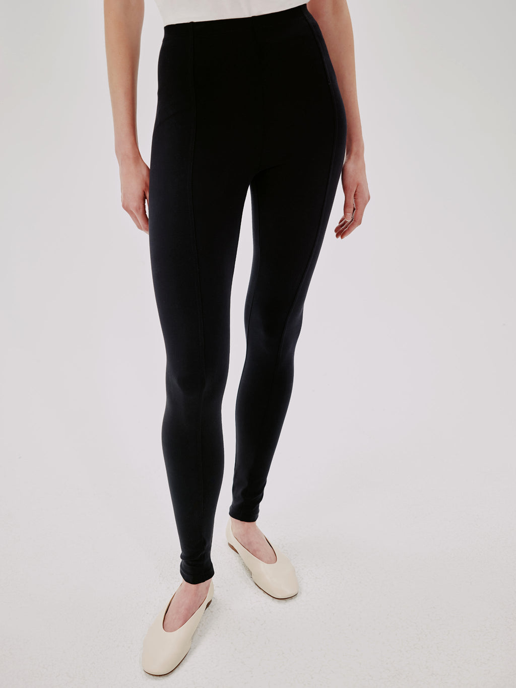 Seamed Legging | Black
