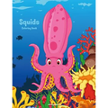 Squids Coloring Book 1 - Paperback