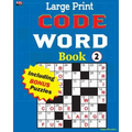 Large Print CODE WORD Book 2 - Paperback