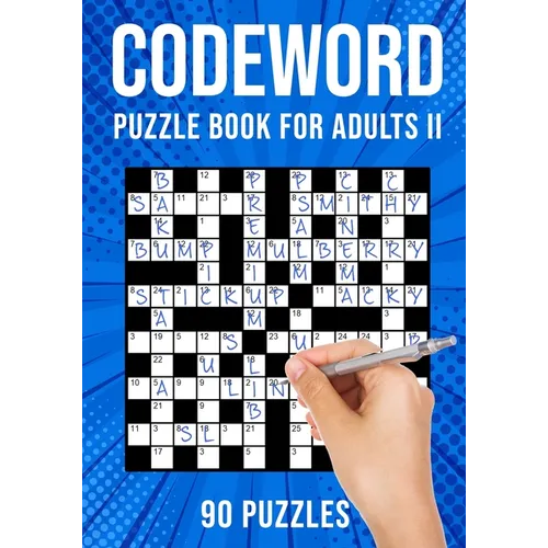 Codeword Puzzle Books for Adults II: Code Breaker / Code Word Puzzlebook 90 Puzzles (UK Version) - Paperback
