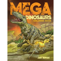 Mega Dinosaurs Coloring Book - Paperback
