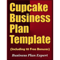 Cupcake Business Plan Template (Including 10 Free Bonuses) - Paperback