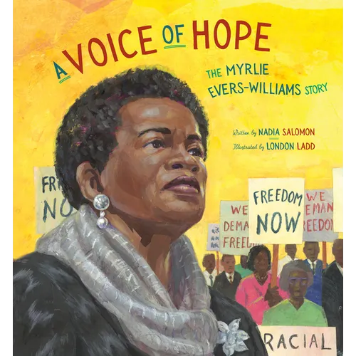 A Voice of Hope: The Myrlie Evers-Williams Story - Hardcover