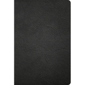 CSB Large Print Thinline Bible, Holman Handcrafted Collection, Black Premium Goatskin - Leather
