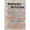 Definite Articles: Selected Prose 1973-2012 - Paperback