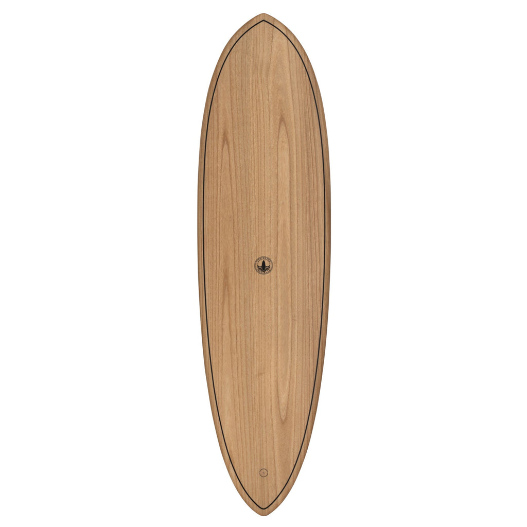 Dumplin Mid Length Surfboard – Paulownia - Ships 10/6/26