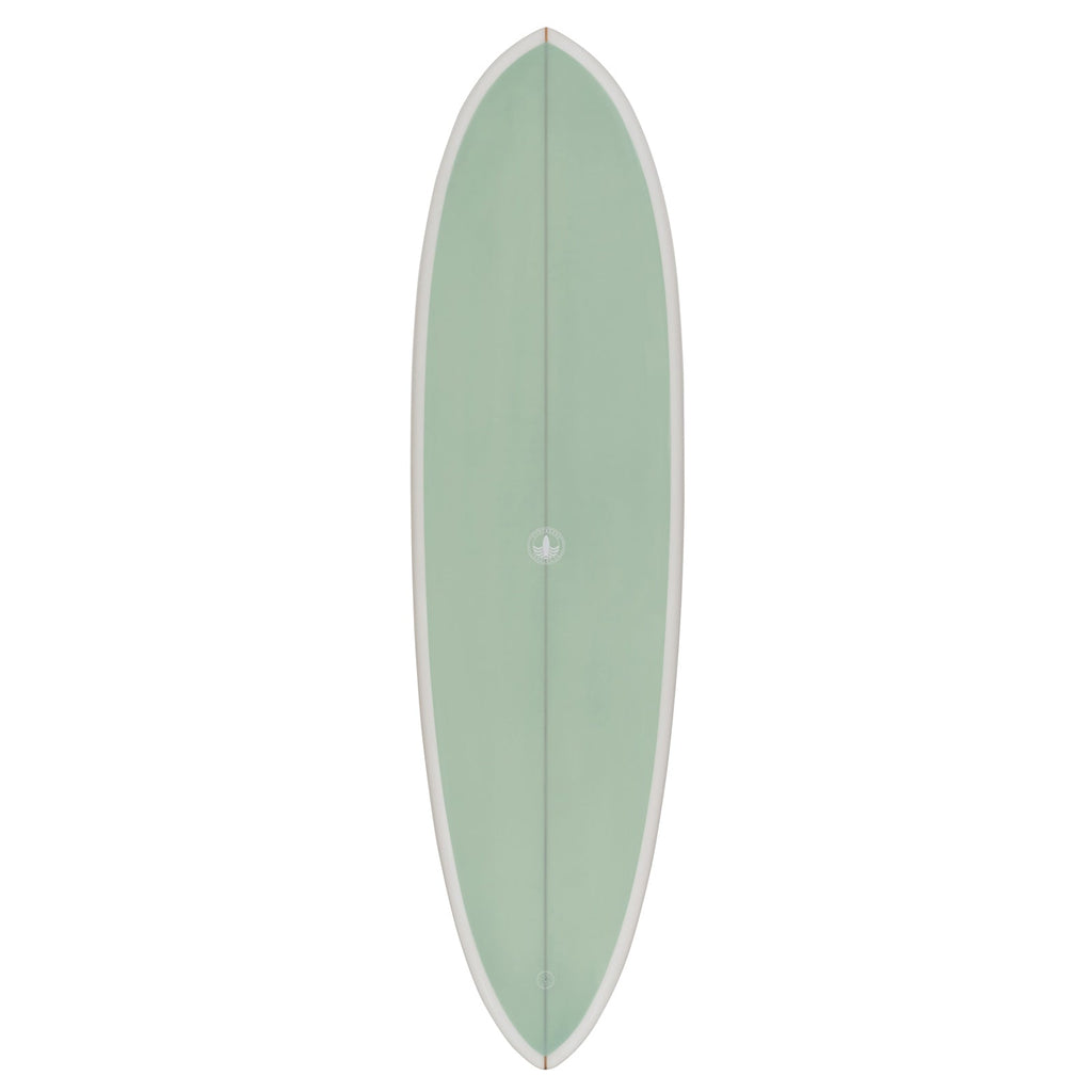 Dumplin Mid Length Surfboard – Mint - Ships 10/6/26