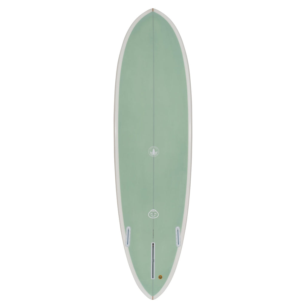 Dumplin Mid Length Surfboard – Mint - Ships 10/6/26