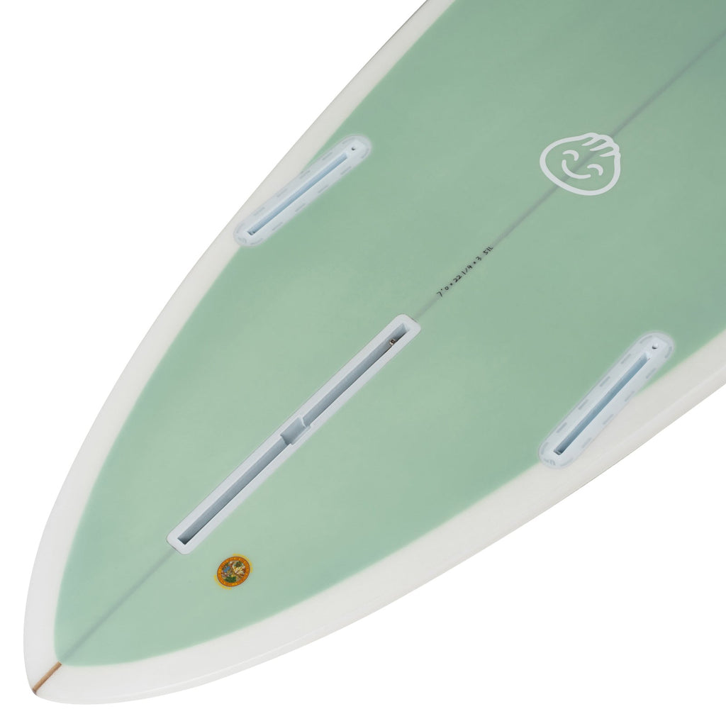 Dumplin Mid Length Surfboard – Mint - Ships 10/6/26