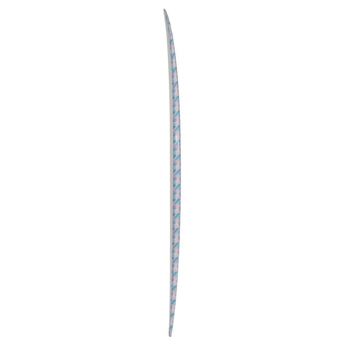 The Baby Log Beginner Longboard Surfboard – Floral Blue - Ships 10/6/26