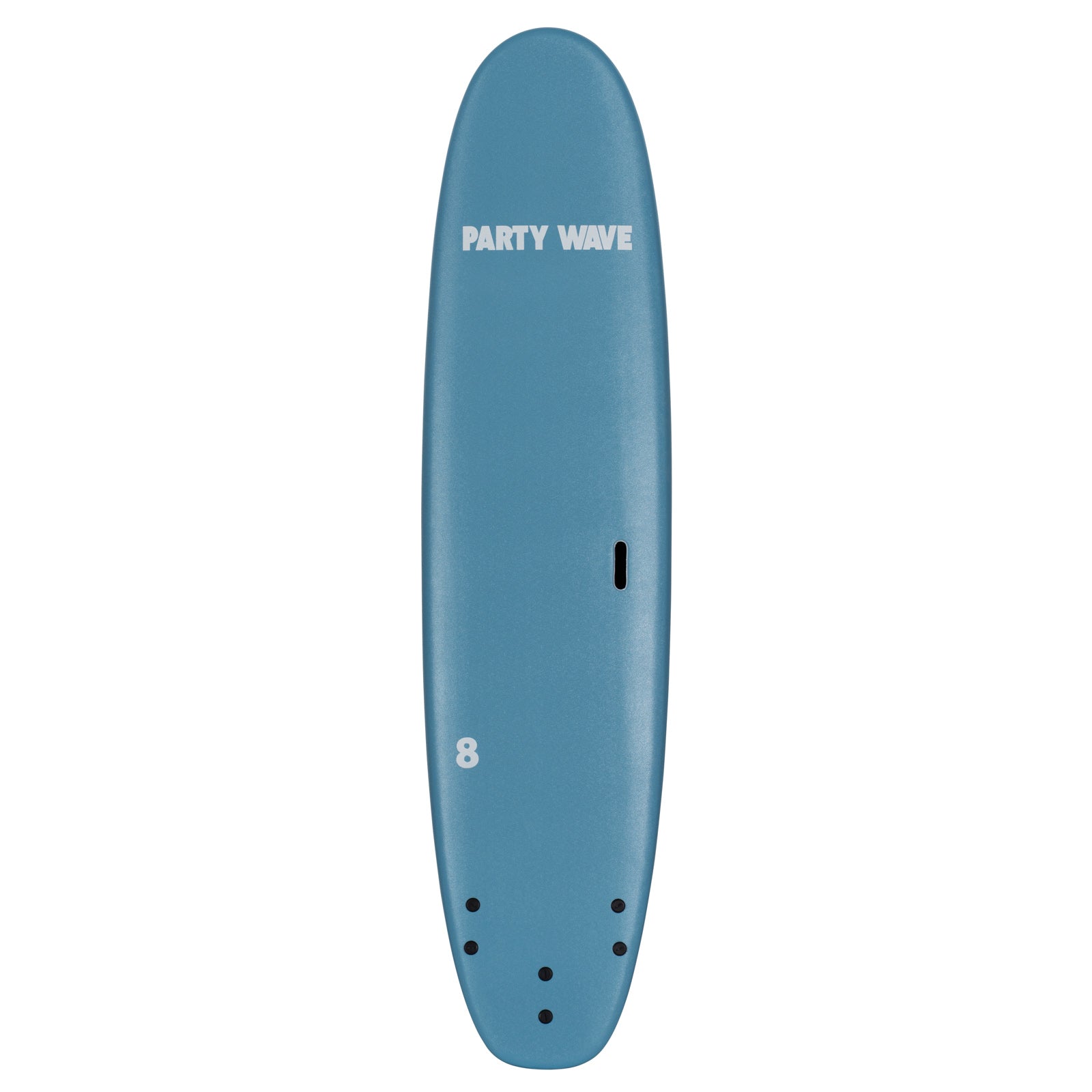 8' Party Wave Soft Top Surfboard - Blue Steel - Ships 10/6/26