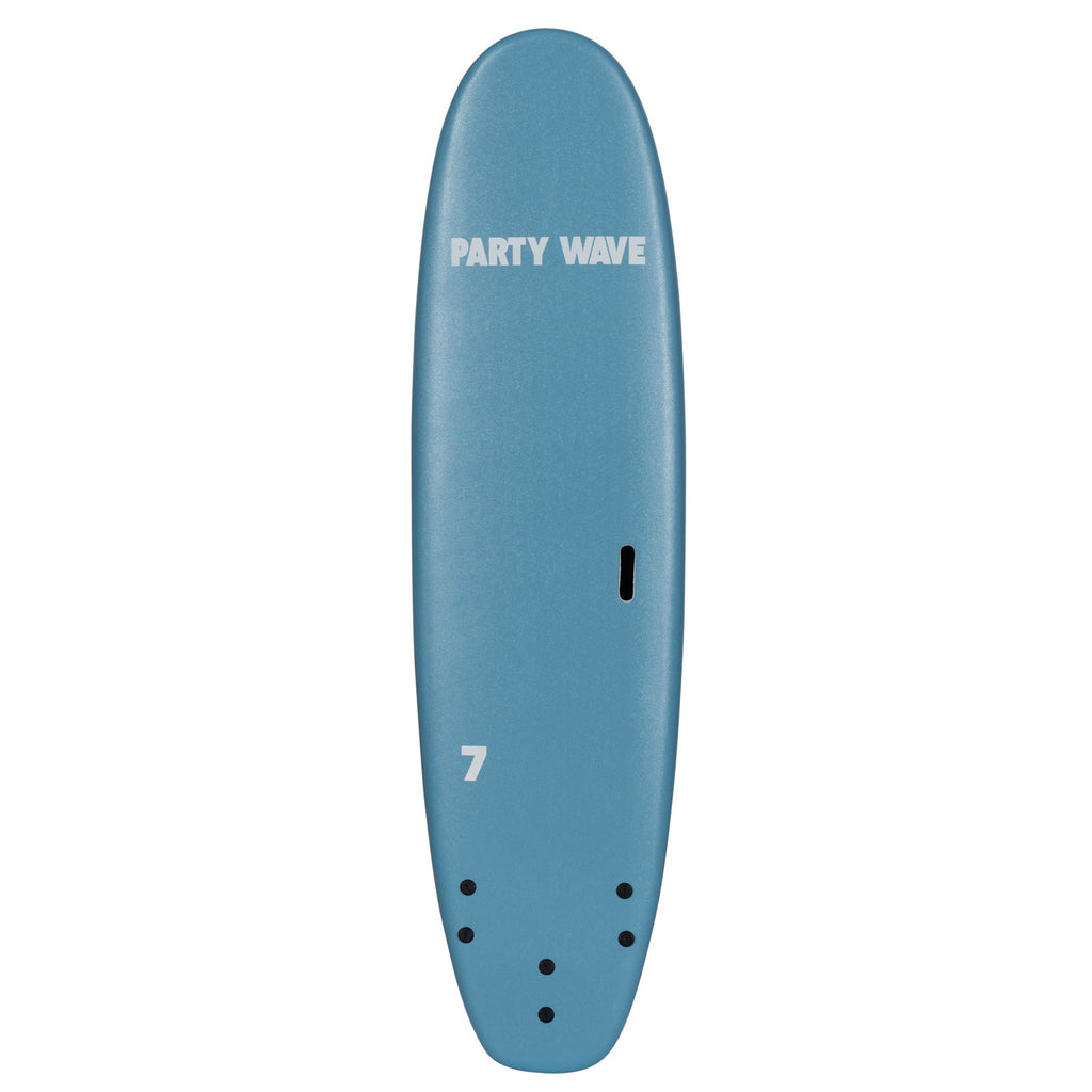 7' Party Wave Soft Top Surfboard - Blue Steel - Ships 10/6/26