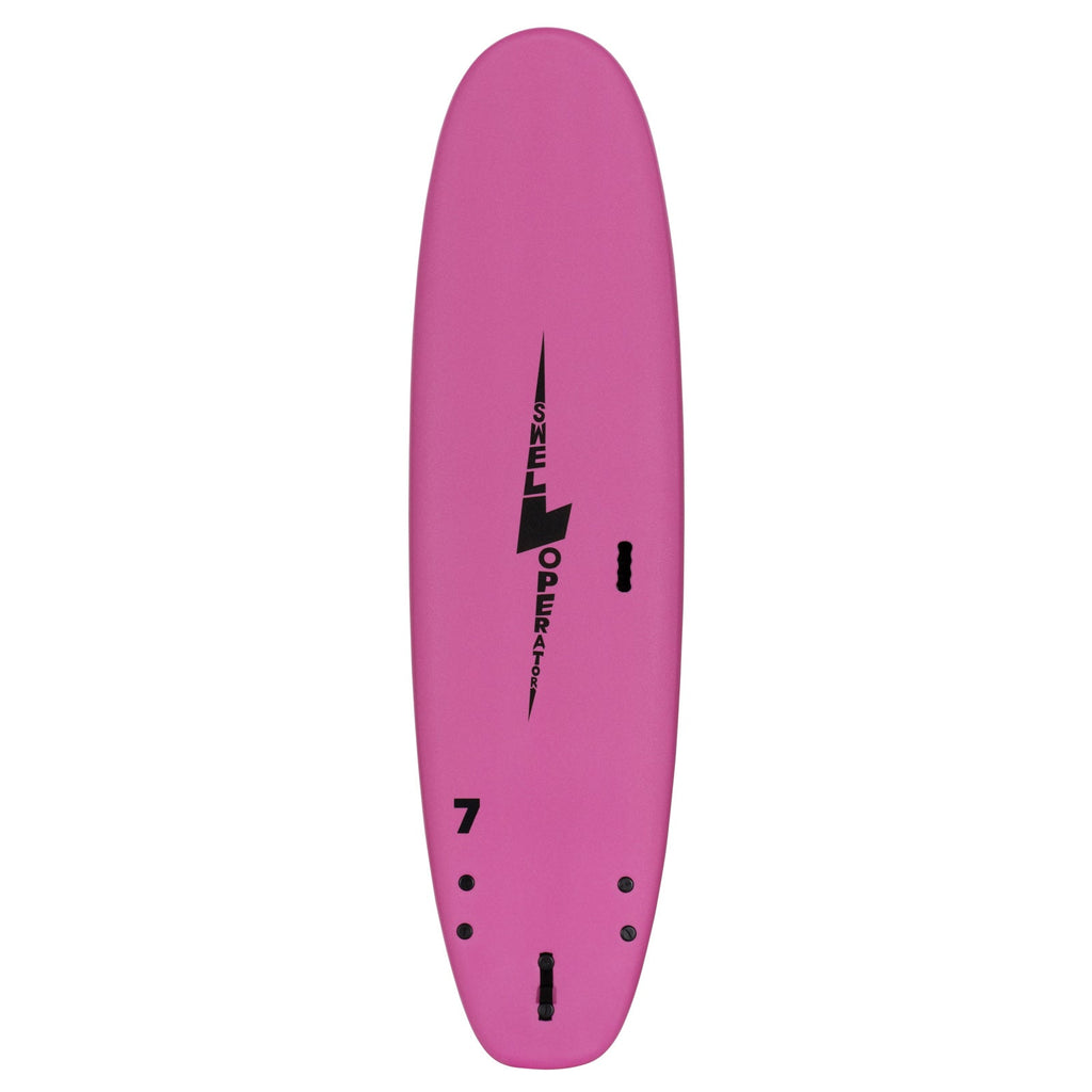 7' Swell Operator Soft Top Surfboard - Coral Pink - Ships 10/6/26