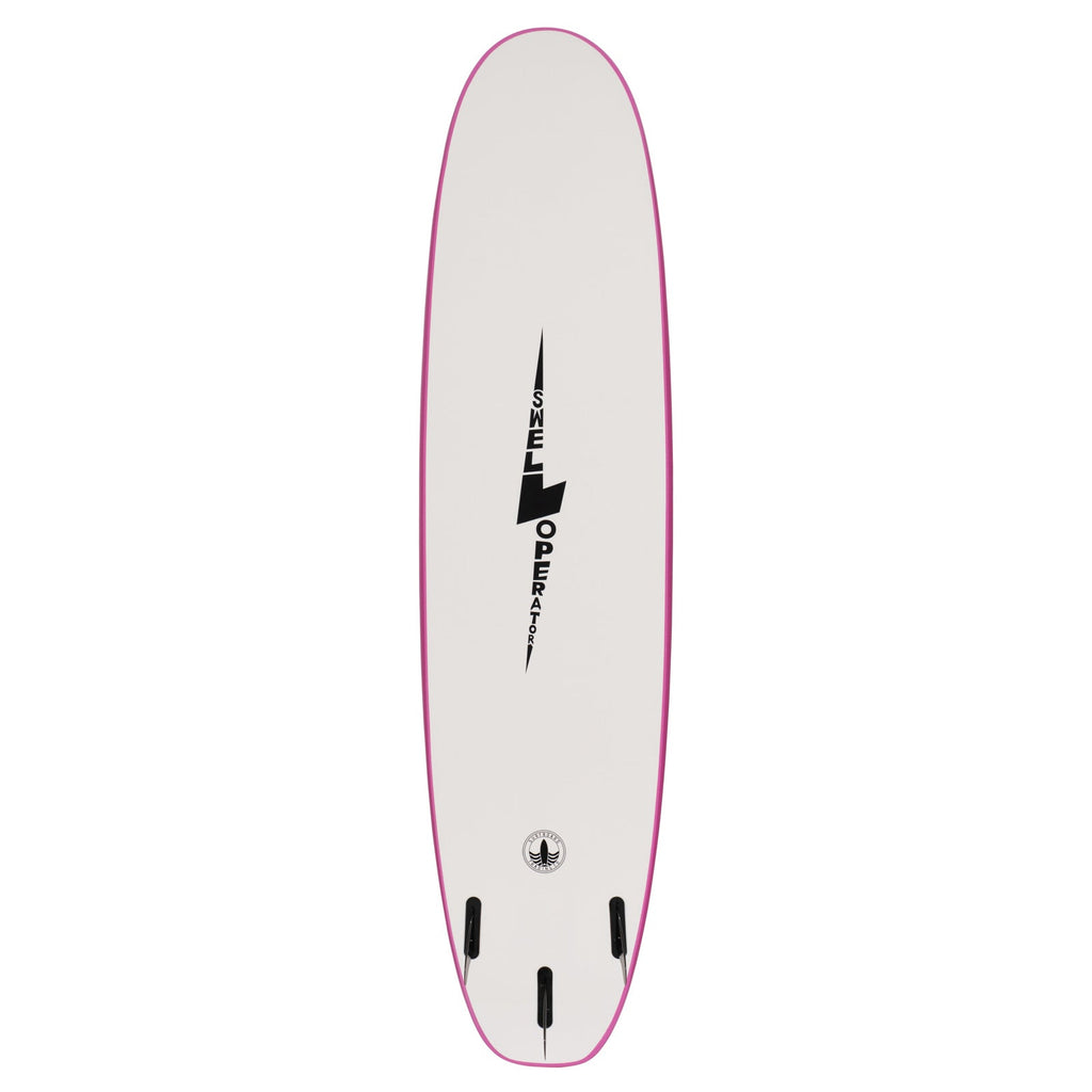 8' Swell Operator Soft Top Surfboard - Coral Pink - Ships 10/6/26