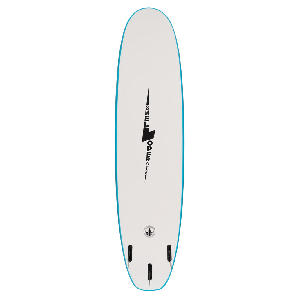 8' Swell Operator Soft Top Surfboard - Aqua - Ships 10/6/26