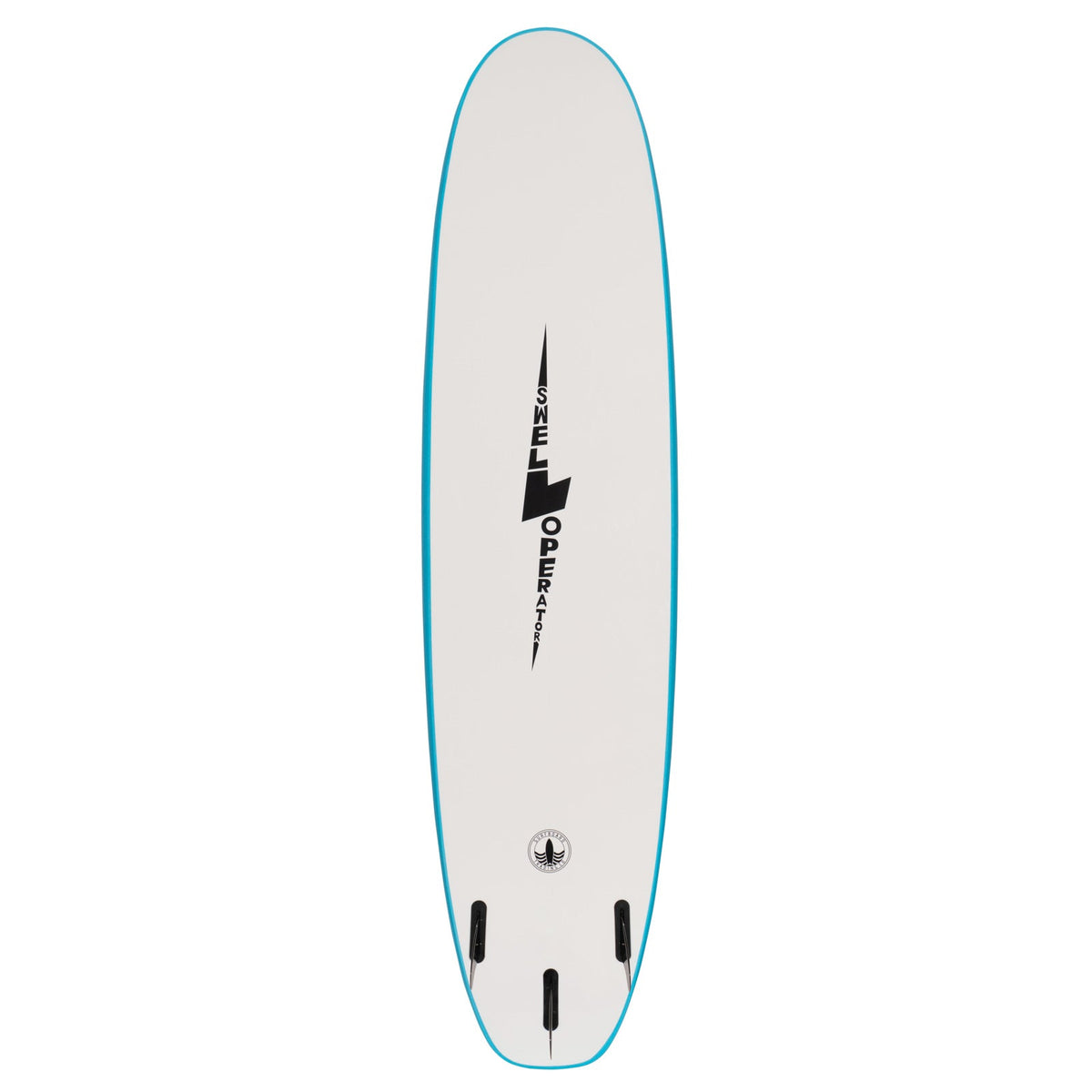 8' Swell Operator Soft Top Surfboard - Aqua - Ships 10/6/26