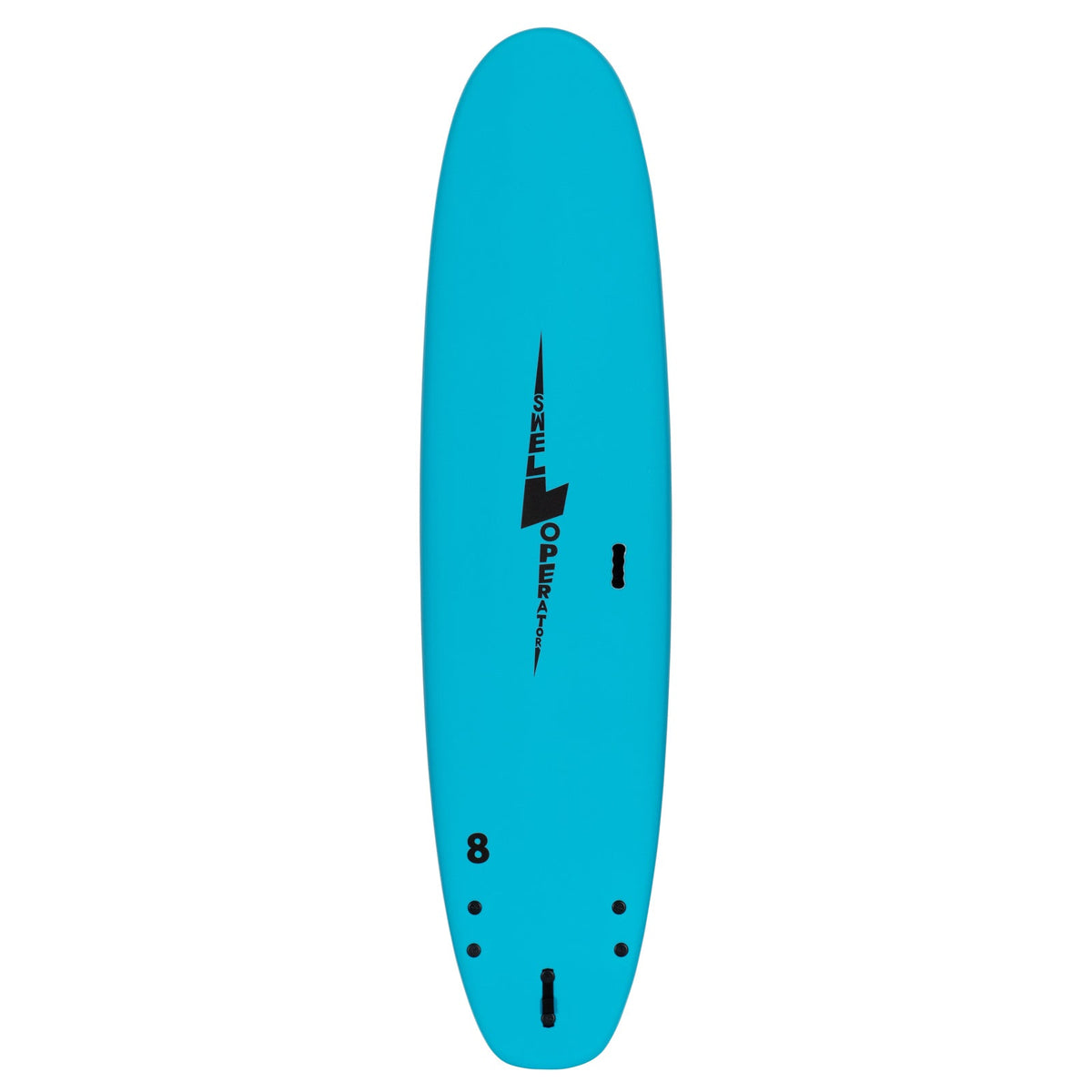 8' Swell Operator Soft Top Surfboard - Aqua - Ships 10/6/26