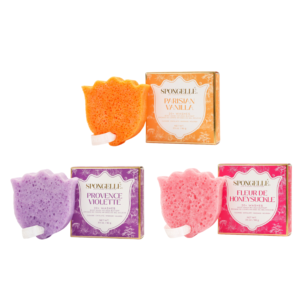 Les Fleurs Body Buffer Trio Set 2