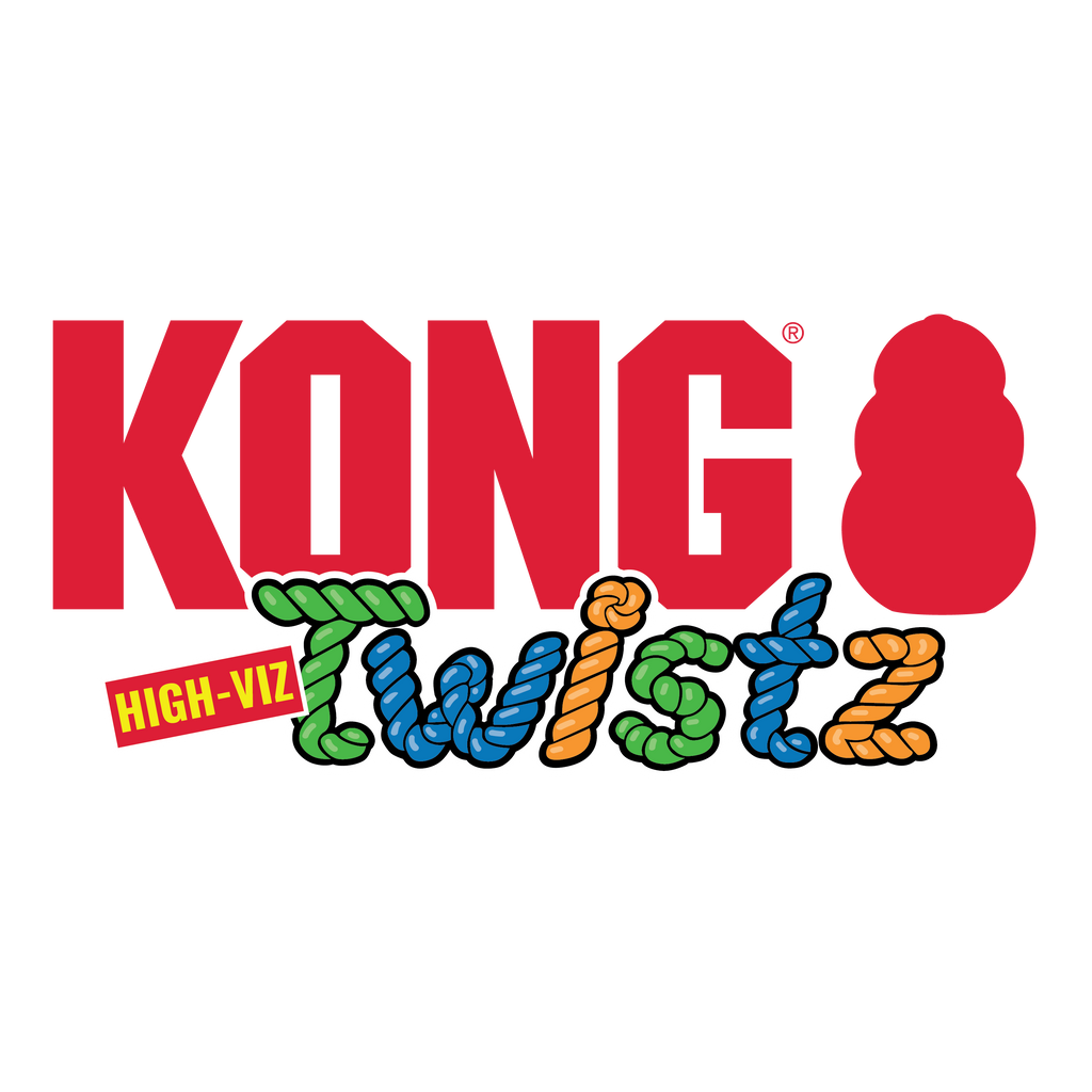 Kong Twistz High-Viz Ball Large