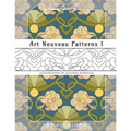 Art Nouveau Patterns 1: Art of Coloring - Paperback