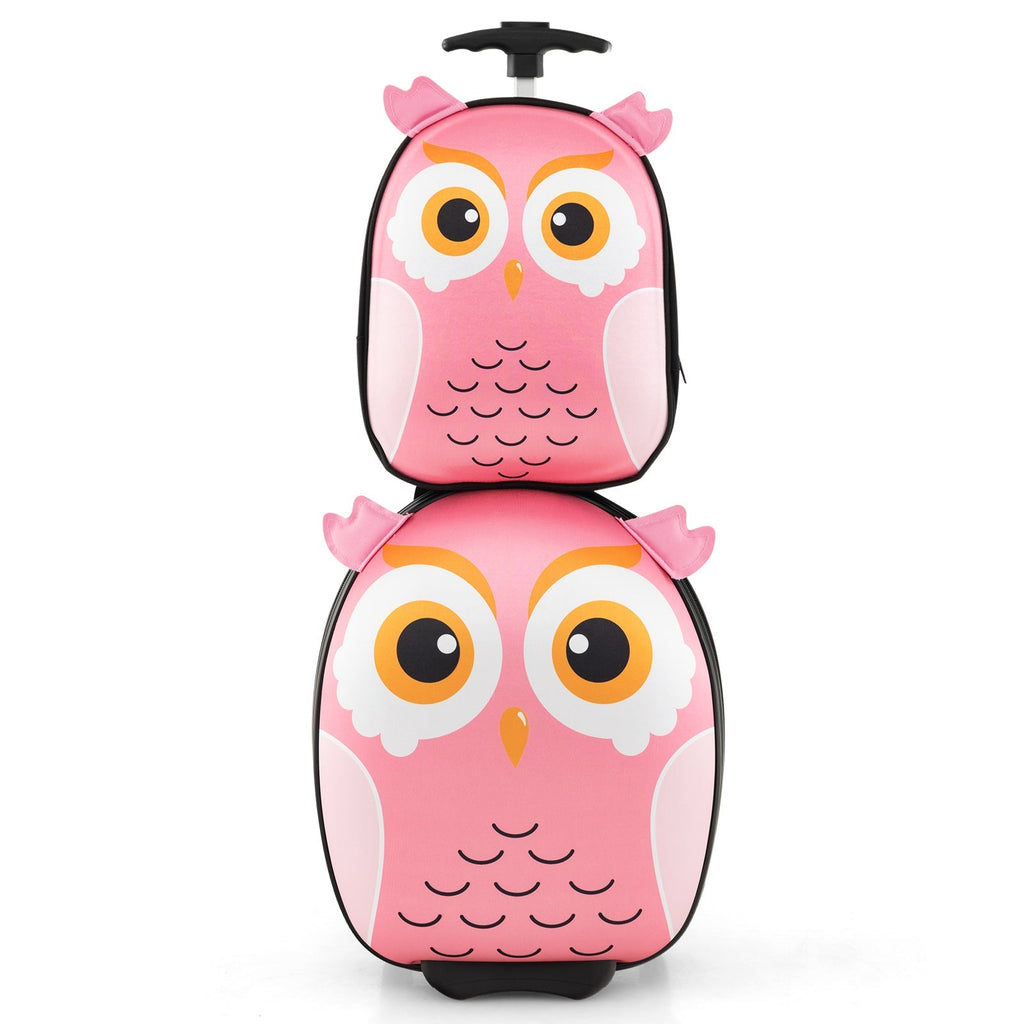 Lightweight and Portable Rolling Suitcase for Children