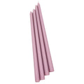 Extra Tall Lilac Hush Taper Candle,  1 Case of 24 Packs (4 Candles per Pack)