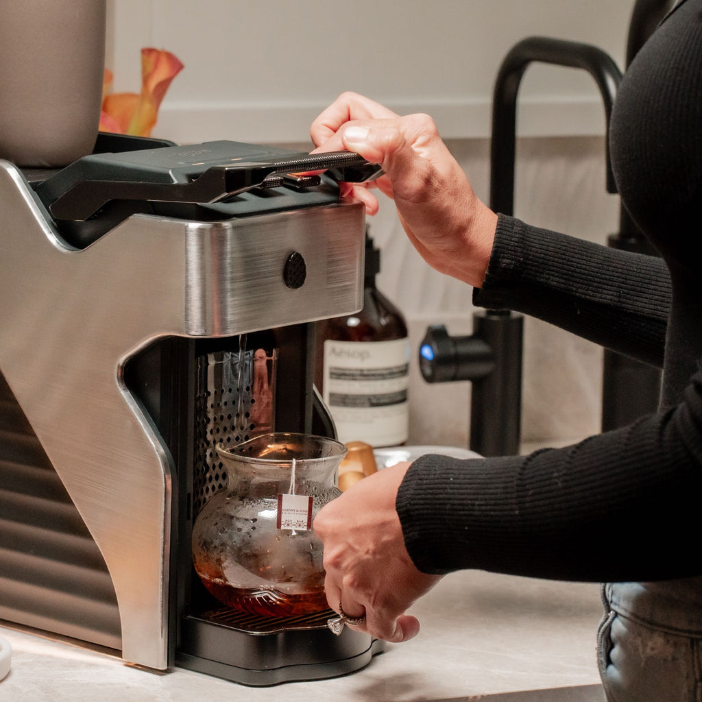 Line1 Espresso and Coffee Machine: Brushed Stainless