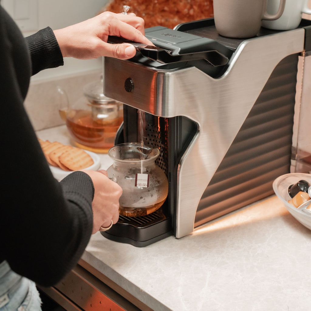 Line1 Espresso and Coffee Machine: Brushed Stainless