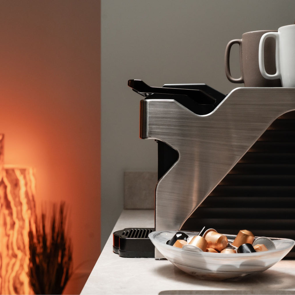 Line1 Espresso and Coffee Machine: Brushed Stainless