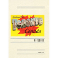 Vintage Lined Notebook Greetings from Toronto, Canada - Paperback