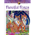 Creative Haven Fanciful Foxes Coloring Book - Paperback