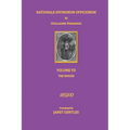 Rationale Divinorum Officiorum by Guillaume Durandus, Volume Seven: The Indices - Paperback