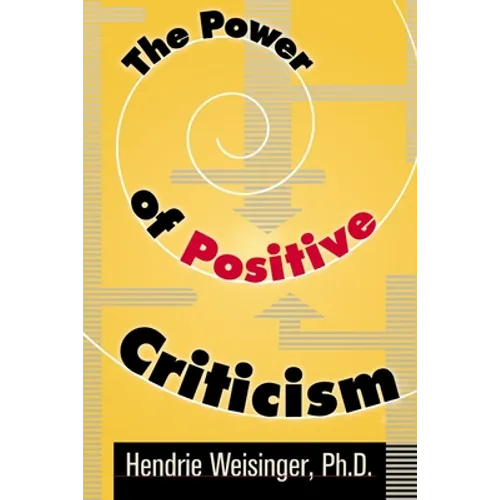 The Power of Positive Criticism - Paperback